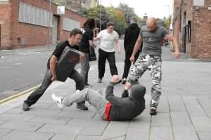 Adults Krav Maga class in action - Spartans Academy